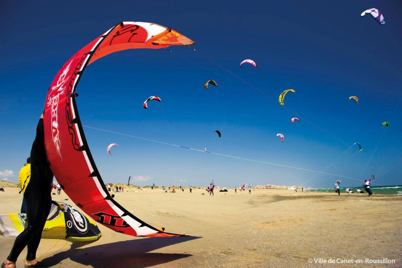 Calyspo 2 Super Appart A 100M De La Mer Parking Gratuit Canet-en-Roussillon Exteriör bild